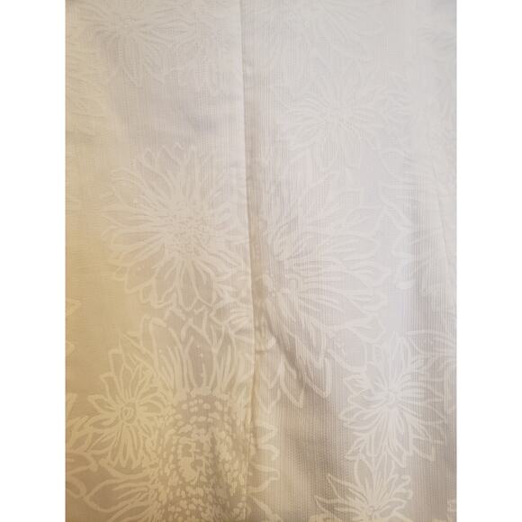 Lilly Pulitzer Shift Dress Resort White Floral Size 0 Mini Embellished - Picture 5 of 15